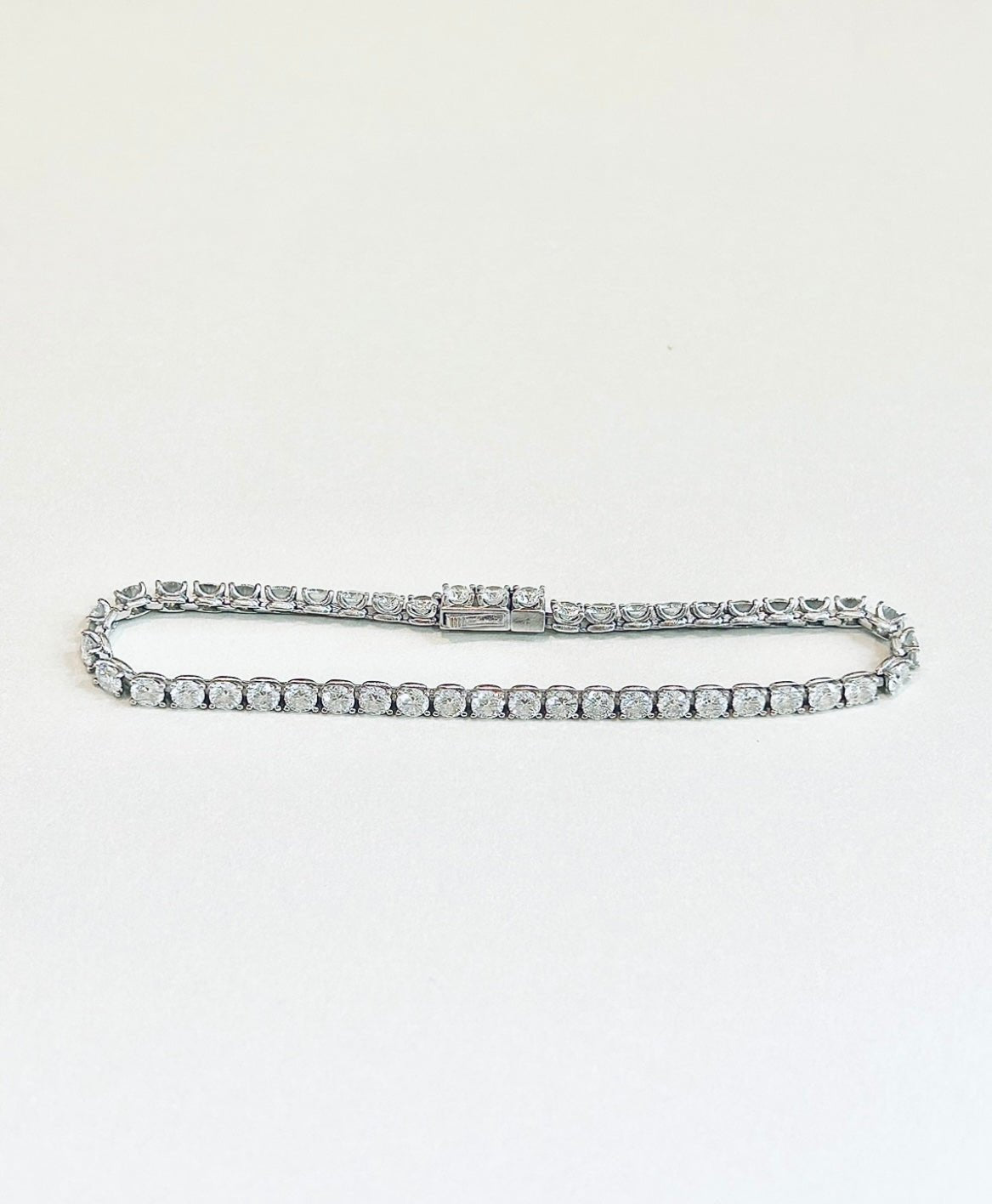 18k 5ctw Tennis Bracelet