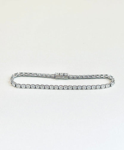 18k 5ctw Tennis Bracelet