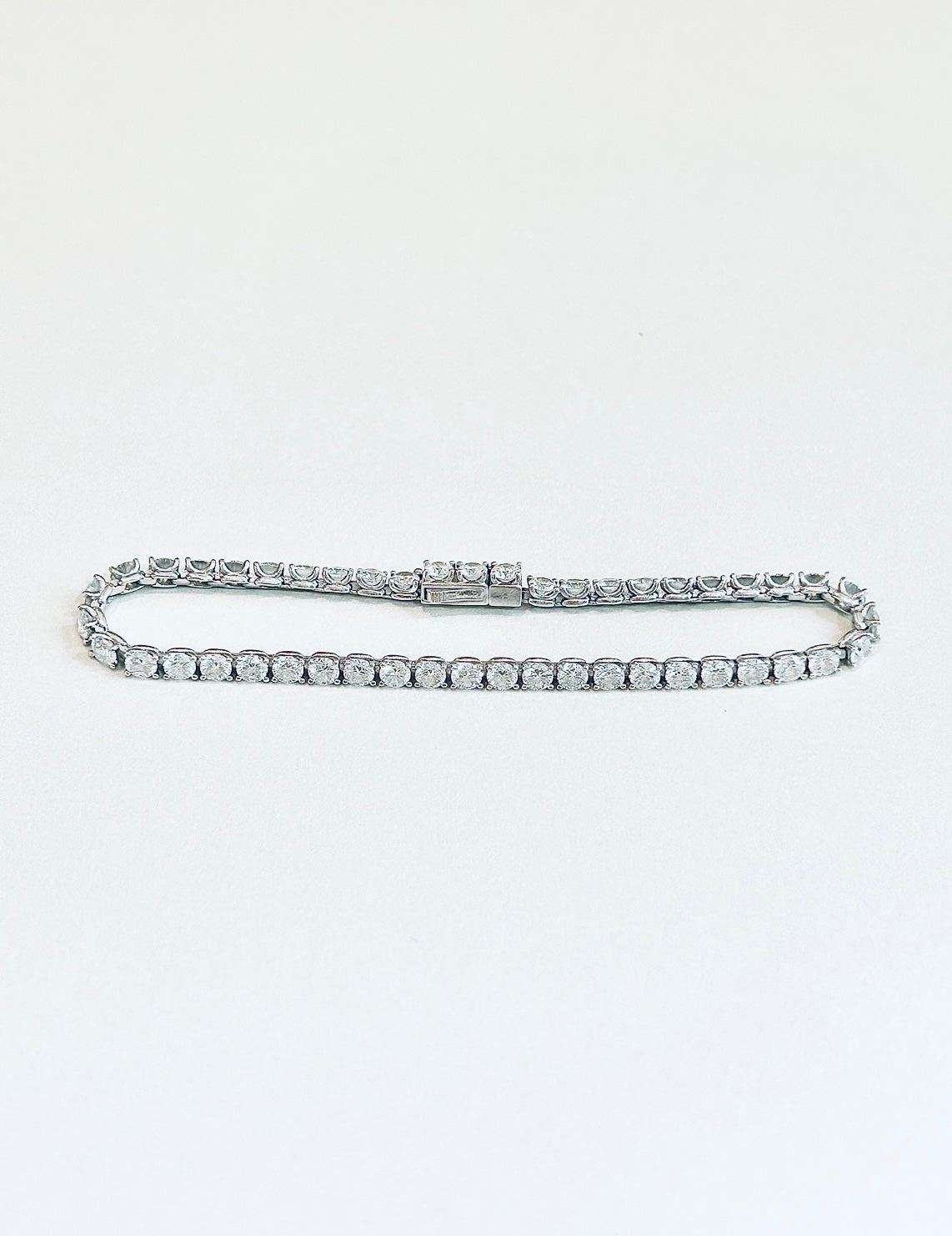 18k 8ctw Tennis Bracelet