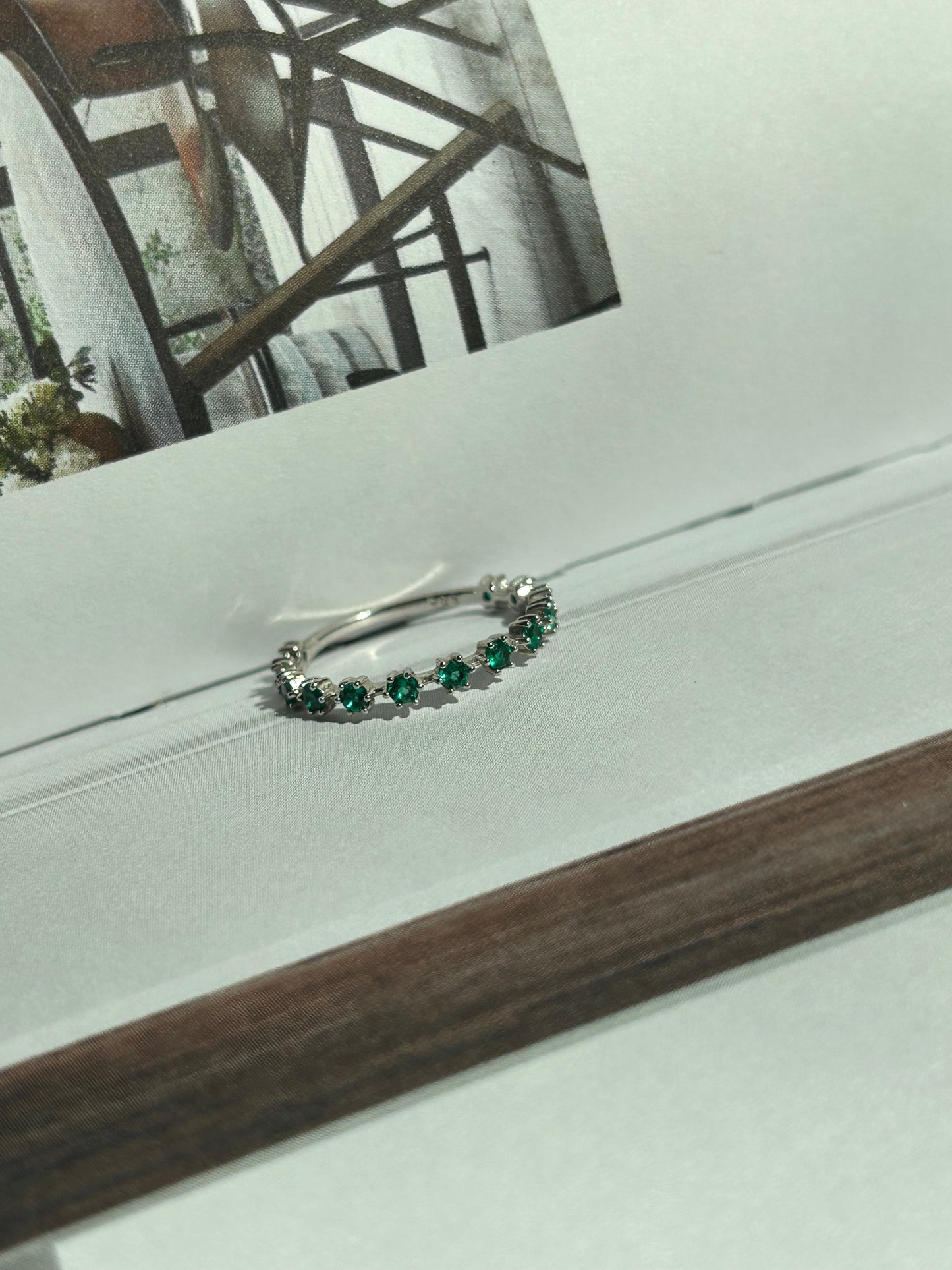 Diana Emerald Ring