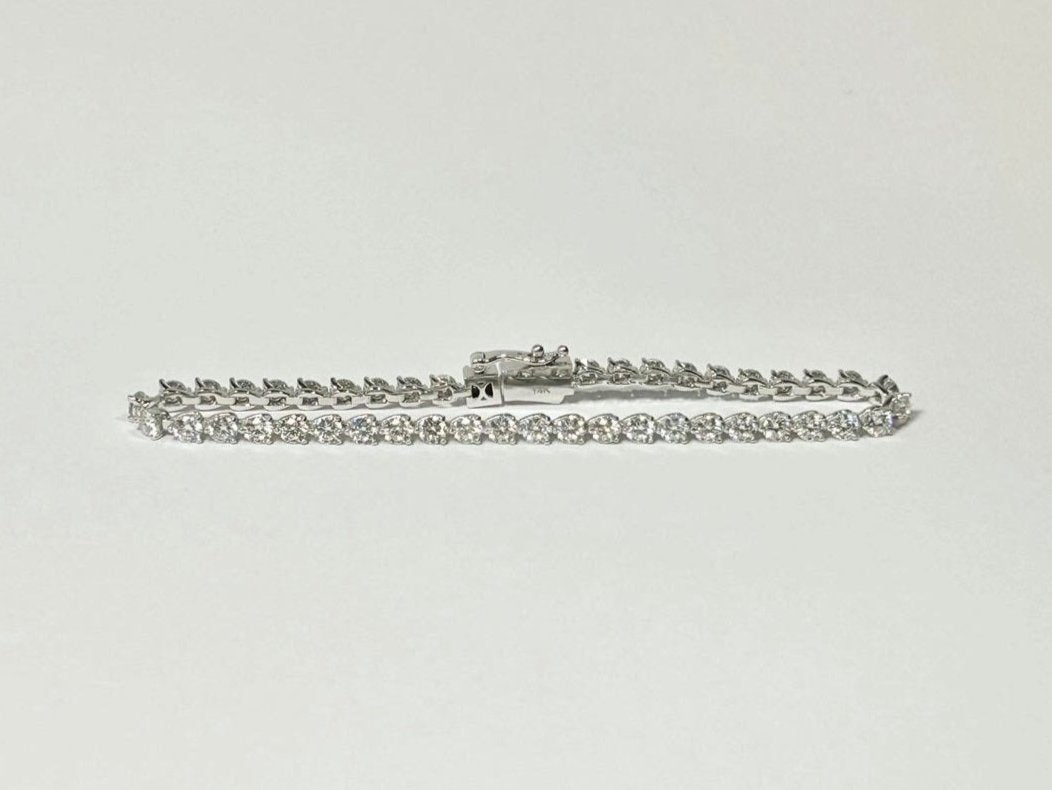 18k 5ctw Tennis Bracelet